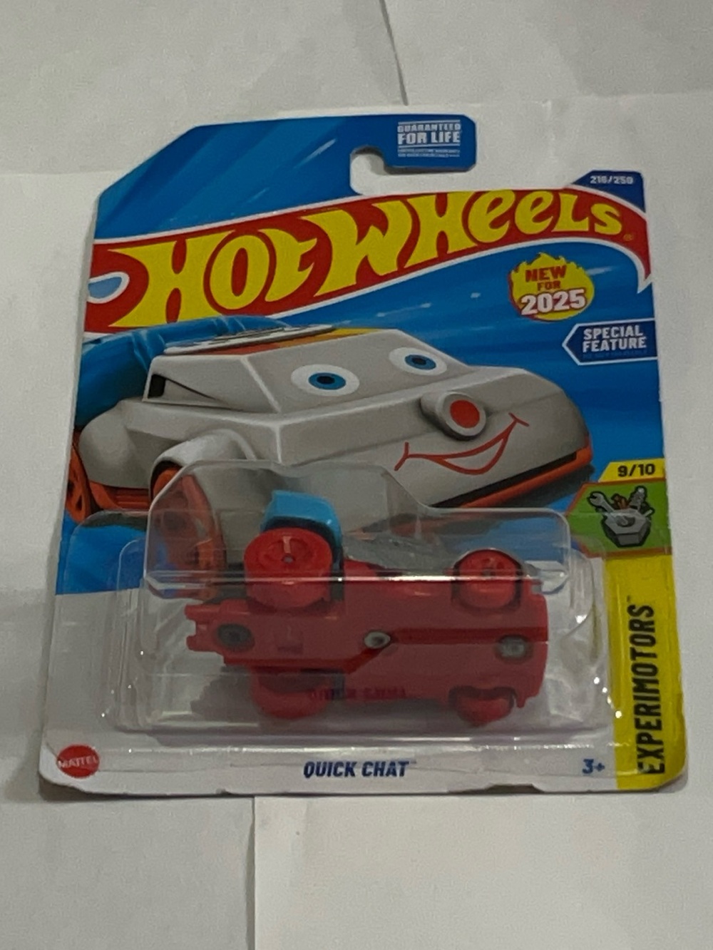 2025 Hot Wheels Experimotors Quick Chat Die Cast Car NEW Read Description